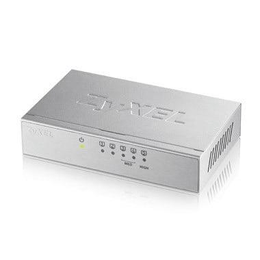 Zyxel GS-105BV3-EU0101F V3 5-port GbE Unmanaged L2+ Network Switch Silver