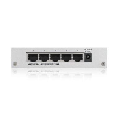 Zyxel GS-105BV3-EU0101F V3 5-port GbE Unmanaged L2+ Network Switch Silver