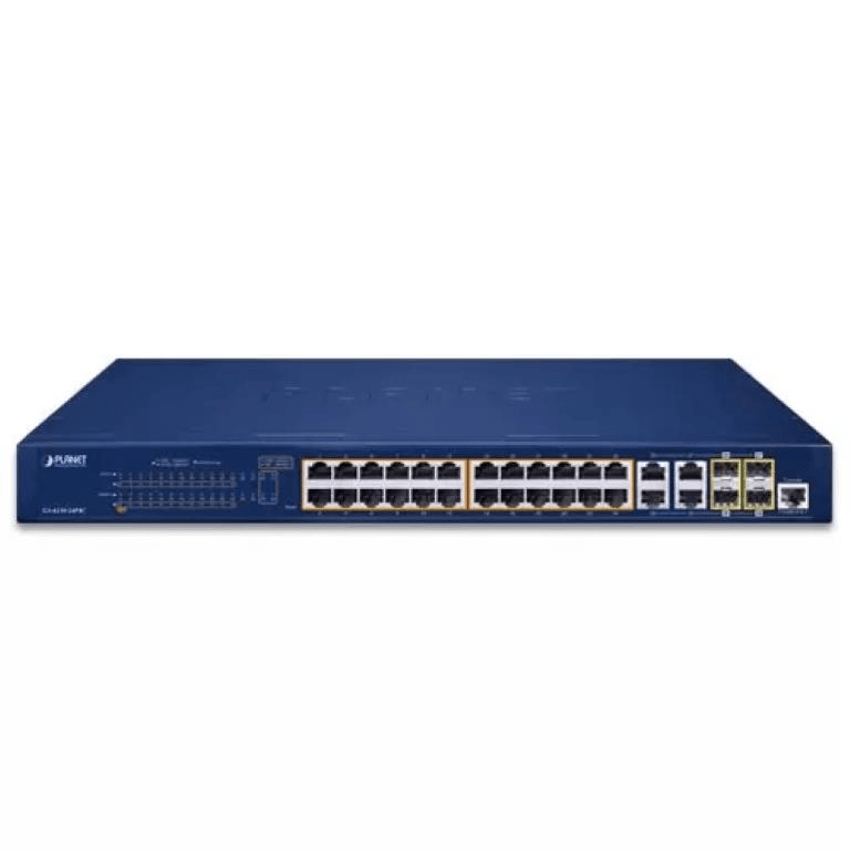 Planet GS-4210-24P4C 24-port SFP IPV6 PoE Gigabit Switch