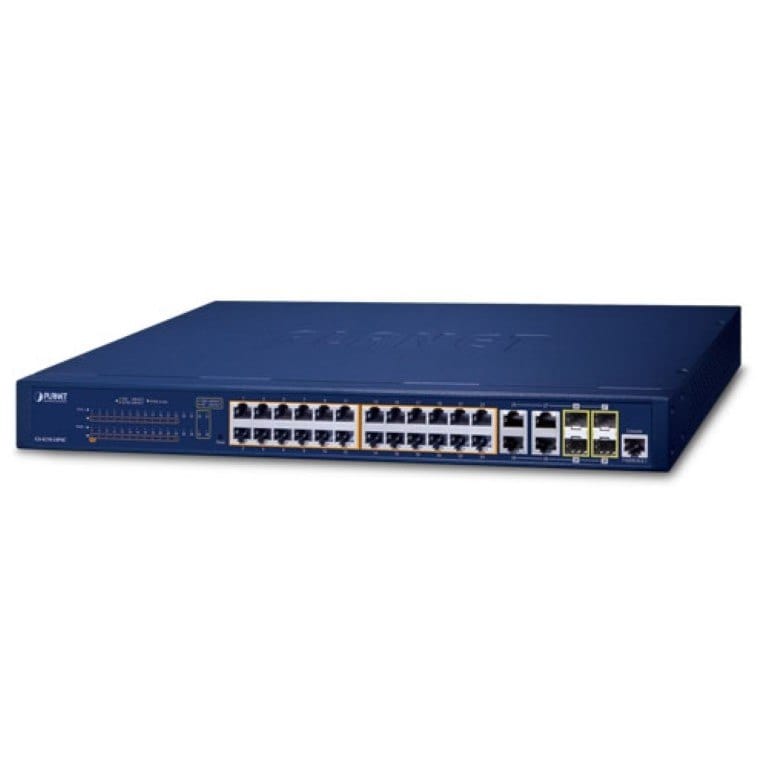 Planet GS-4210-24PL4C 24-port IPV6 PoE Managed Switch