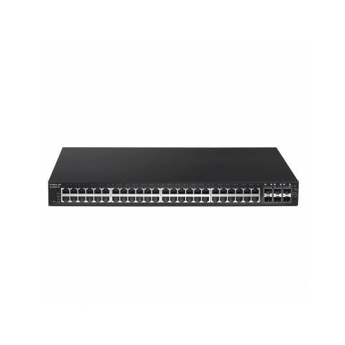 Edimax 54-port Web Smart 48 Gigabit PoE+ Long Range Switch with 6 SFP+ Ports GS-5654PLX-V2