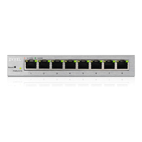 Zyxel GS1200-8 8-port Gigabit Webmanaged Switch GS1200-8-EU0101F