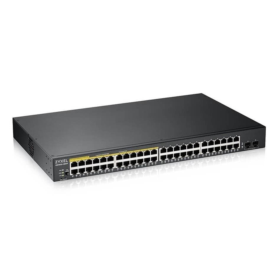 Zyxel GS190048HPV2-EU0101F V2 48-port GbE Managed L2 PoE Smart Network Switch