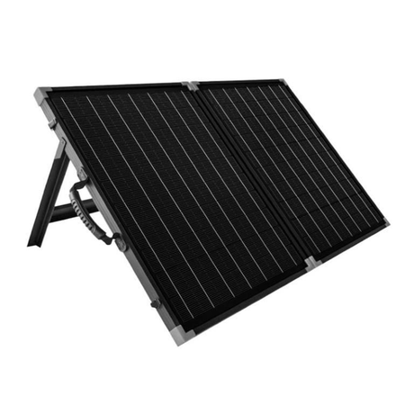 Gizzu 100W Monocrystalline Silicon Solar Panel - Glass GSP100WG