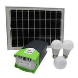 Gizzu 10W Solar Panel Lighting Kit GSPK10W