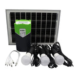 Gizzu 10W Solar Panel Lighting Kit GSPK10W