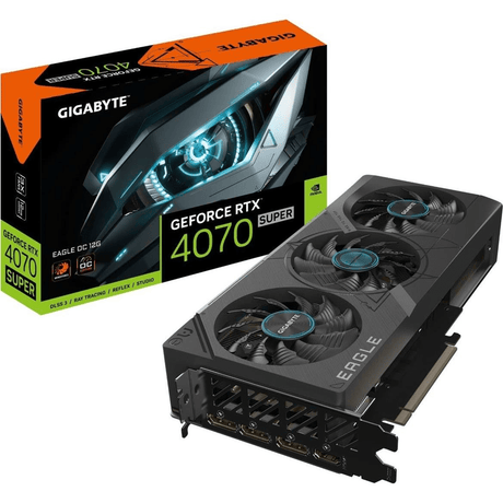 Gigabyte Eagle Nvidia GeForce RTX 4070 Super OC 12G 12GB GDDR6X Graphics Card GV-N407SEAGLE OC-12GD