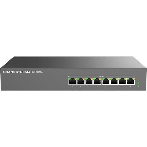 Grandstream 8-port Unmanaged Gigabit PoE Switch GWN7701PA