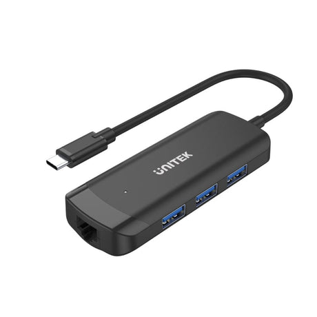 Unitek uHUB Q4+ 4-in-1 Powered USB-C Ethernet Hub H1110A