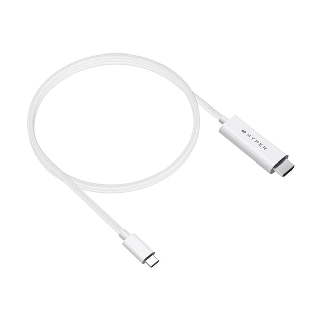 Targus HyperDrive USB-C to HDMI 4K 60Hz Cable White HD6007WHGL