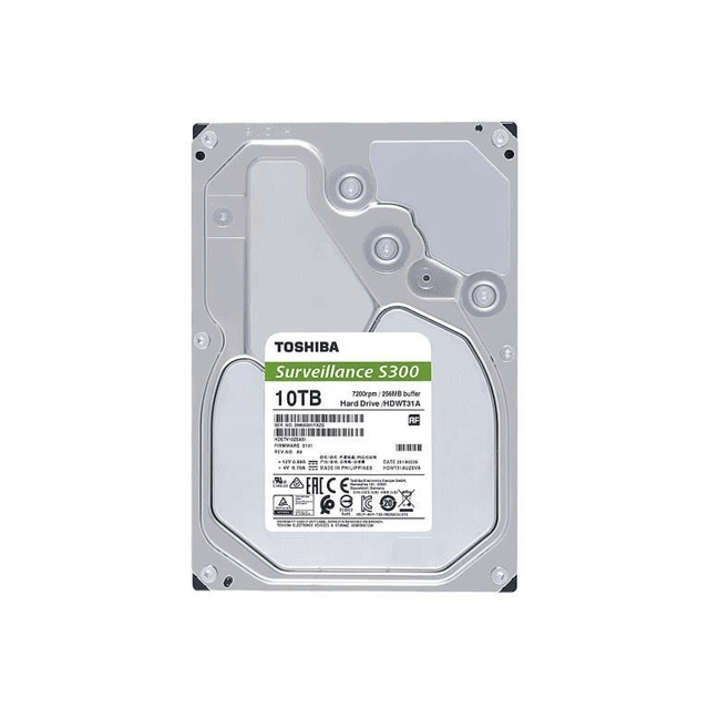 Toshiba S300 Pro 3.5-inch 10TB SATA Internal HDD HDETV10ZSA51