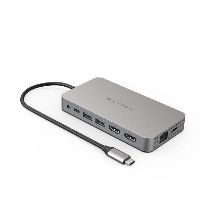 HyperDrive Dual 4K HDMI 10-in-1 USB-C Hub HDM1H-GL