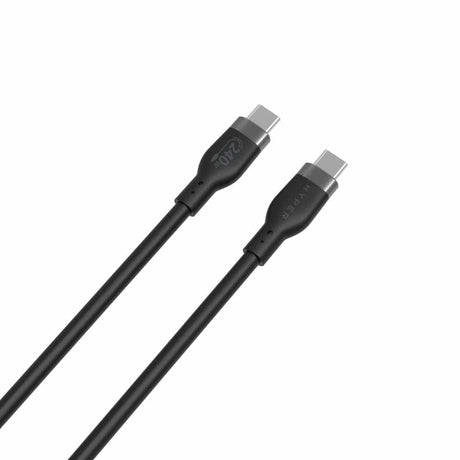 Hyper HyperJuice 240W Silicone 1m USB-C to USB-C Cable Black HJ4001BKGL