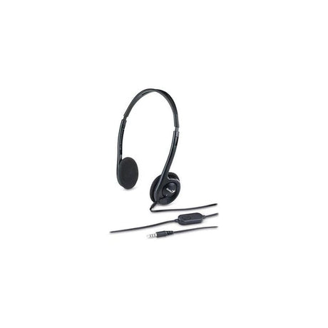 Genius M200C Single Jack Headset with Mic Black HS-M200C