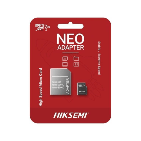 Hiksemi NEO 128GB MicroSDXC with Adapter HS-TF-C1(STD)/128G/Adapter