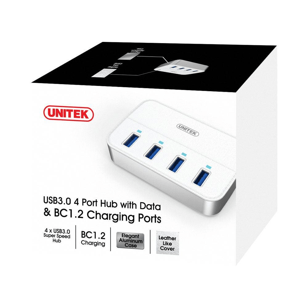 Unitek USB3.0 4-Port Hub BC1.2 Charging HUB-USB3-4P-Y-3069