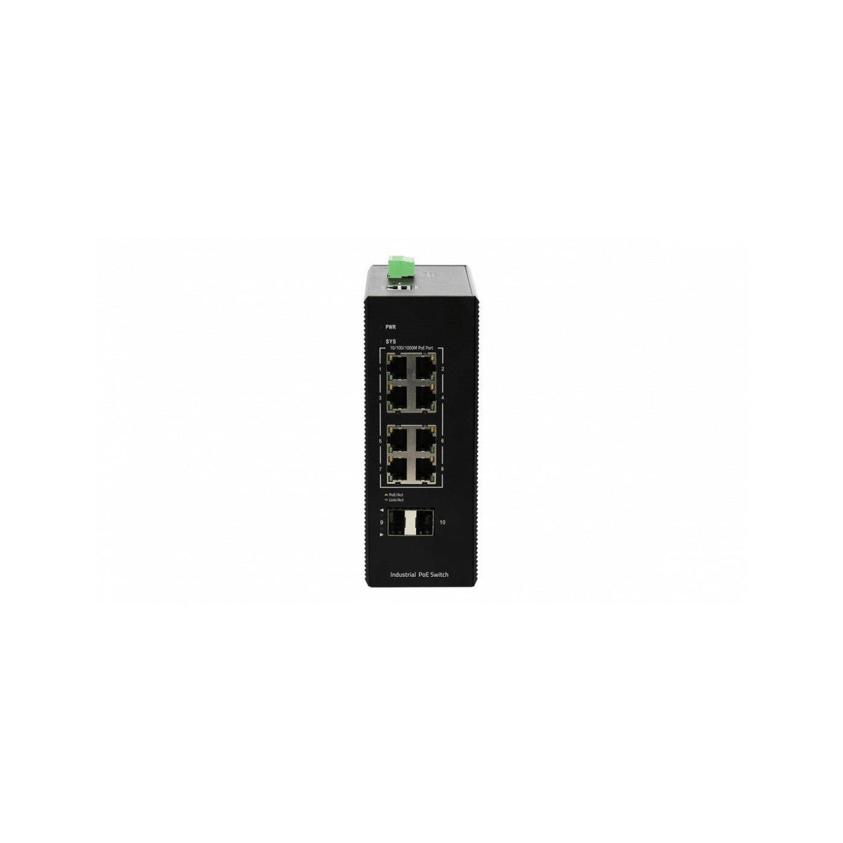 BDCOM 8-port Gigabit Industrial PoE+ Managed Switch With 2 SFP IES200-V25-2S8P