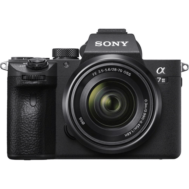 Sony Alpha a7 III 24MP Mirrorless Digital Camera with 28-70mm Lens ILCE7M3K