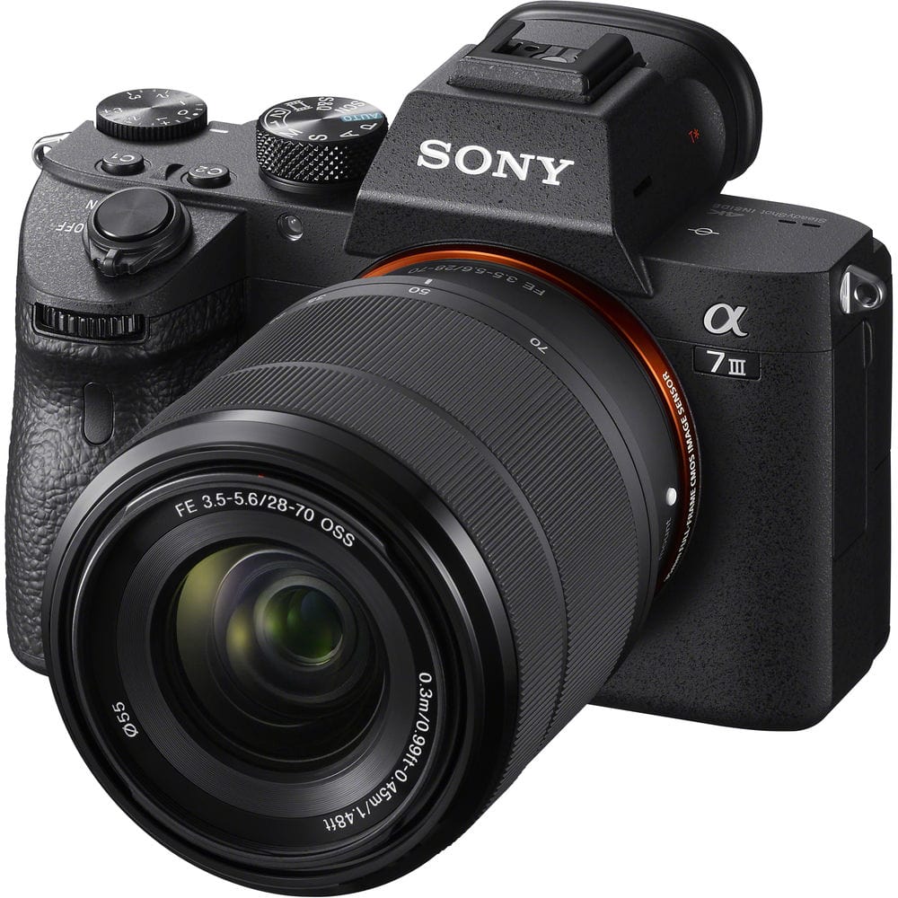 Sony Alpha a7 III 24MP Mirrorless Digital Camera with 28-70mm Lens ILCE7M3K