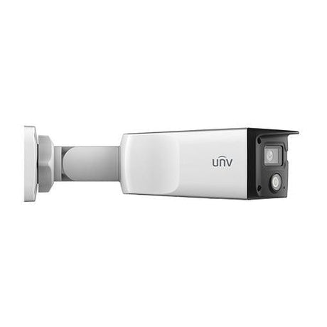 Uniview Ultra H.265 P3 4MP Dual-Lens HD ColorHunter Wide Angle Fixed Bullet Network Camera IPC2K24SE-ADF40KMC-WL-I0