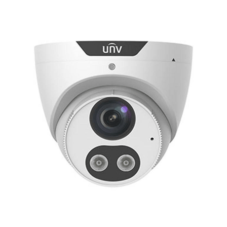 Uniview 5MP 2.8mm HD Intelligent Light and Audible Warning Fixed Eyeball Network Camera IPC3615SB-ADF28KMC-IO