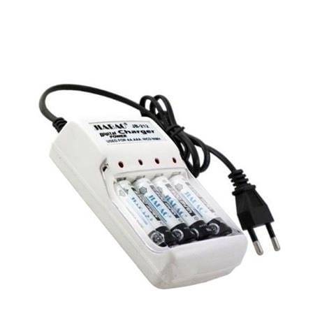 Jiabao JB-212AAA Battery Charger with 4x AAA Batteries