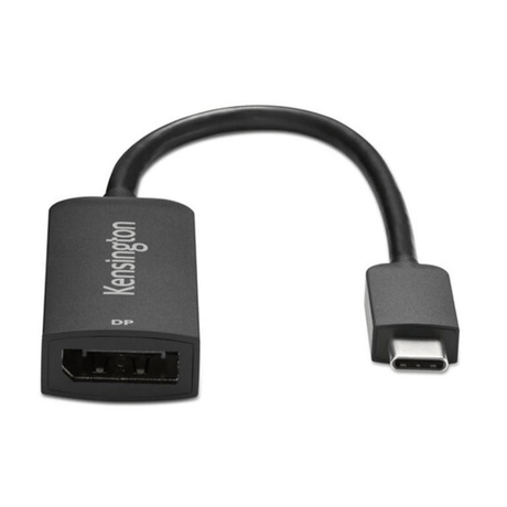 Kensington CV5000DP USB Type-C to DisplayPort 1.4 Adapter Black K34680WW