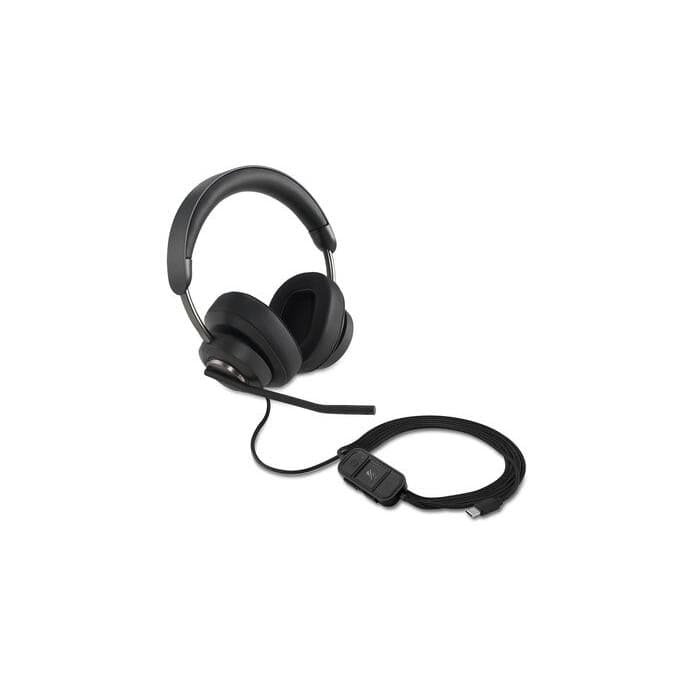 Kensington H2000 Professional USB-C Dual Ear Headset with Microphone - Black K83451WW