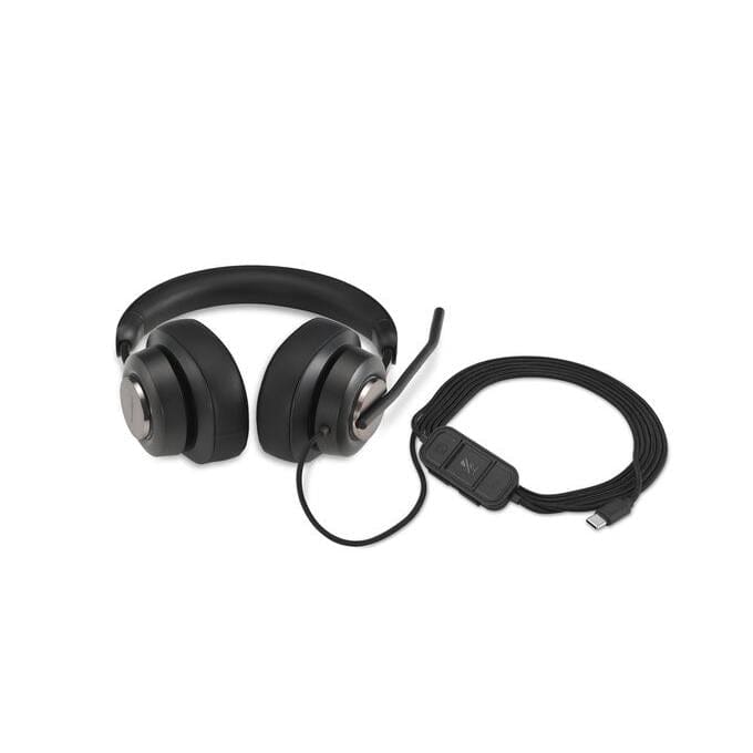 Kensington H2000 Professional USB-C Dual Ear Headset with Microphone - Black K83451WW