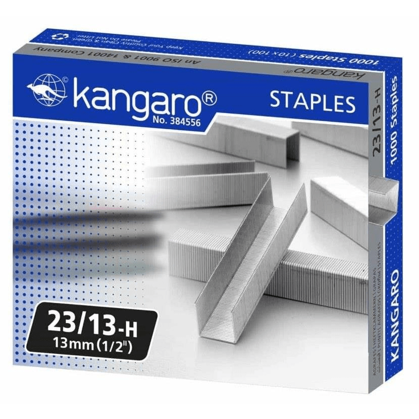 Kangaro 23/13-H Heavy Duty Staples 1000-pack KAN/S/23/13-H