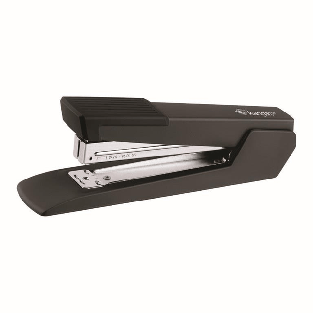 Kangaro ES 425P Full Strip Plastic Stapler Black KAN/SM/ES-425P/B