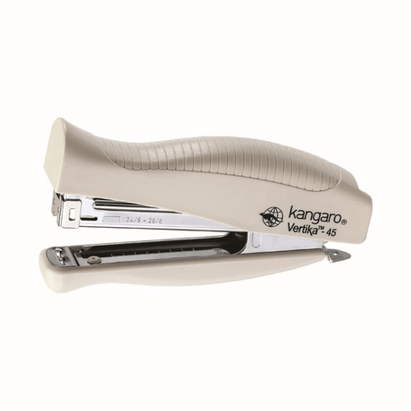 Kangaro VERTIKA 45 Half Strip Plastic Stapler White KAN/SM/VERTIKA-45/WHT