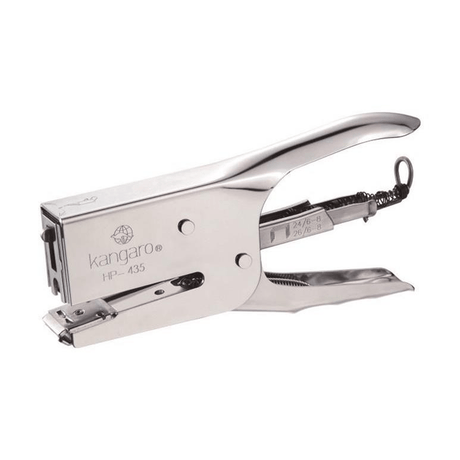 Kangaro HP-435 Full Strip Plier Stapler Silver KAN/SP/HP435