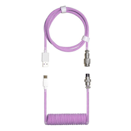 Cooler Master Type-C Coiled Cable Purple KB-CPZ1