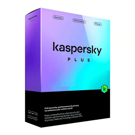 Kaspersky Plus 1-year 5-Device Internet Security License KL10429DEFS