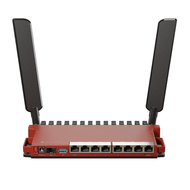 MikroTik 8-port Gigabit Dual Core Wi-Fi 6 Router with 1x 2.5Gbps SFP+ port L009UIGS-2HAXD-IN