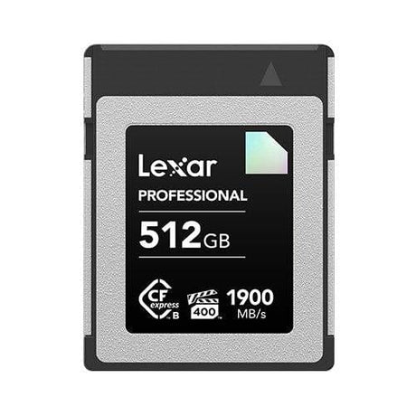 Lexar Diamond Series CF Express Pro 512GB Type-B Memory Card LCXEXDM512G-RNENG