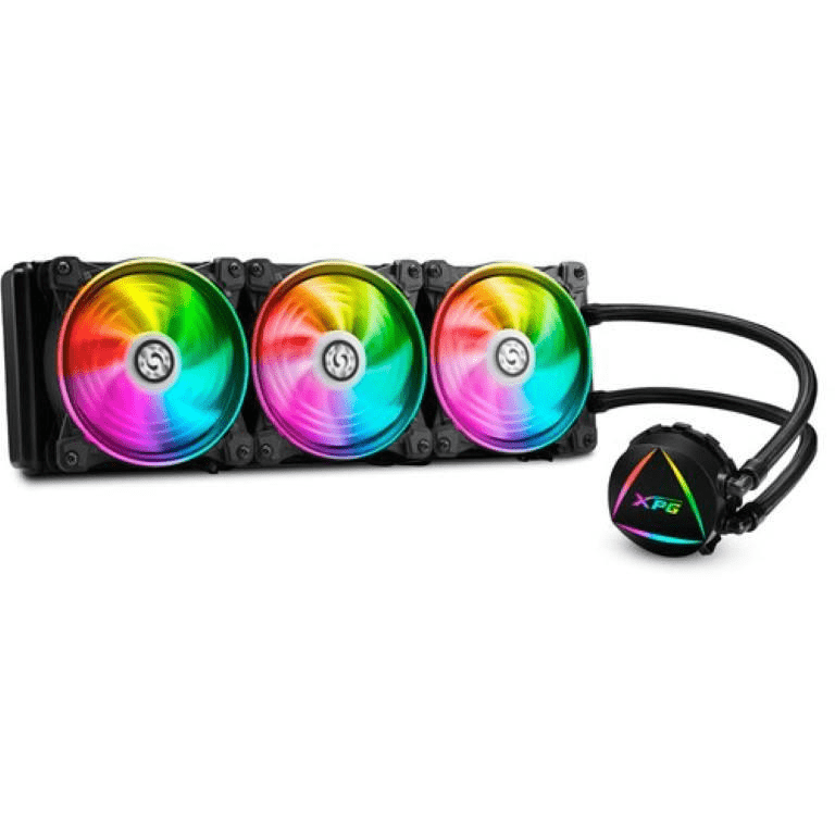 XPG LEVANTE 360 ARGB AIO 360mm CPU Cooler Black LEVANTE360-BKCWW