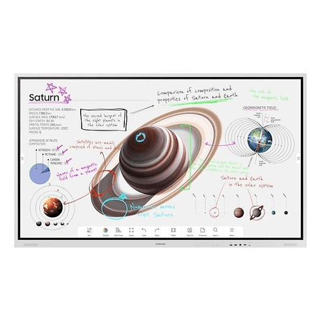 Samsung WMB Series 85-inch 4K UHD Touchscreen Interactive Display LH85WMBWLGCXEN