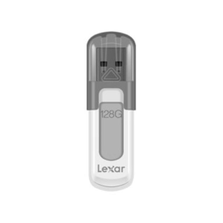 Lexar JumpDrive V100 128GB USB Flash Drive Grey LJDV100-128ABGY