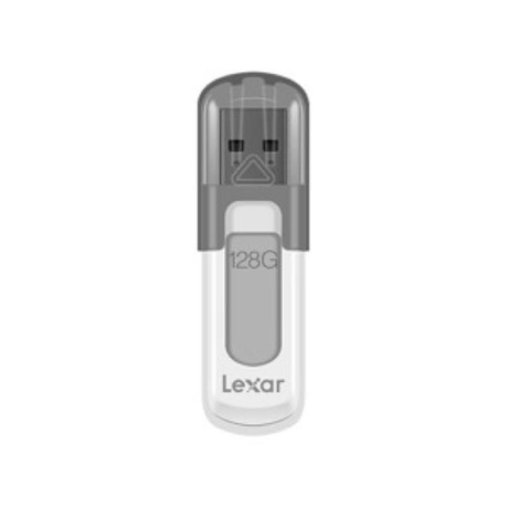 Lexar JumpDrive V100 128GB USB Flash Drive Grey LJDV100-128ABGY