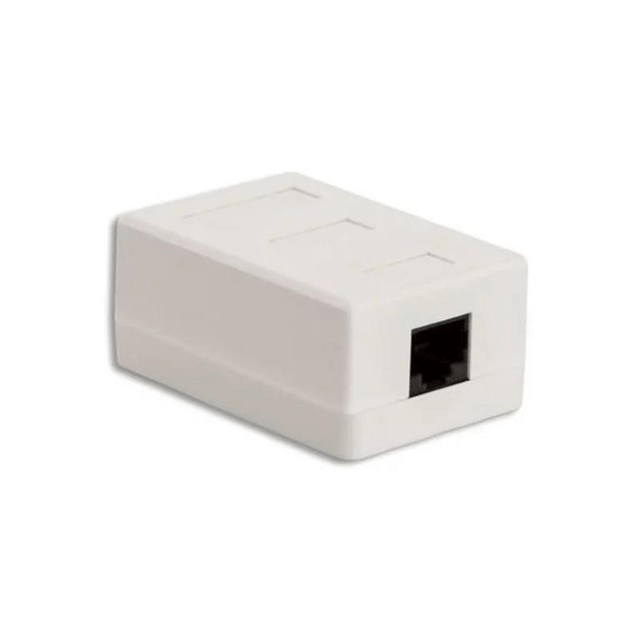 LinkQnet LKE101-C5EU 1-port RJ45 CAT5E Wall Box