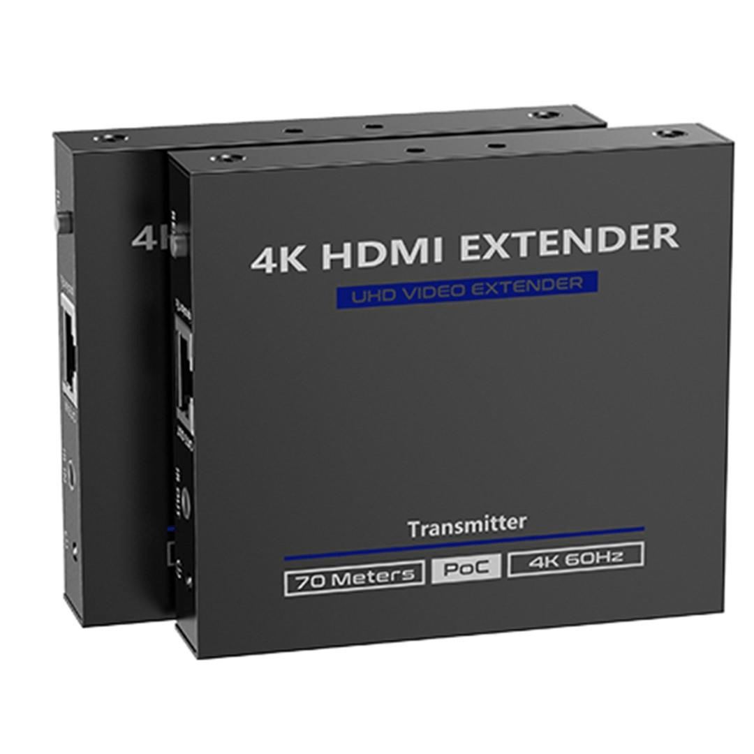 Lenkeng LKV565P 70m 4K 60Hz HDR HDMI Extender with POC