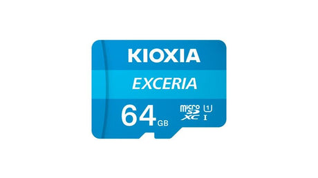 KIOXIA Exceria 64GB MicroSDXC UHS-I Class 10 Memory Card LMEX1L064GG2