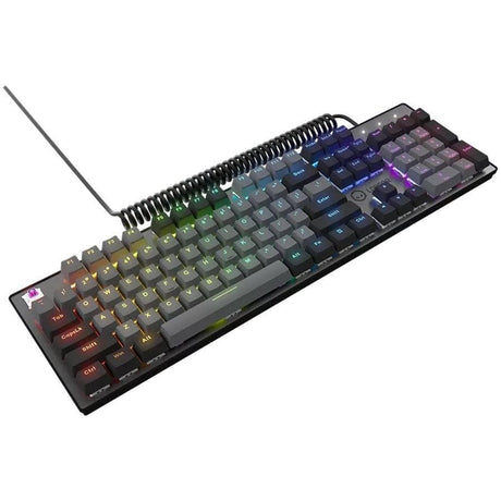 Lorgar Azar 514 RGB Wired Mechanical Gaming Keyboard Black LRG-GK514B-US