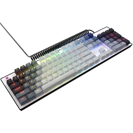 Lorgar Azar 514 RGB Wired Mechanical Gaming Keyboard White LRG-GK514W-US