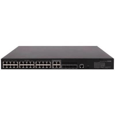 H3C S5120V2-20P-LI L2 Ethernet Switch with 16x10/100/1000BASE-T Ports and 4x1000BASE-X SFP Ports