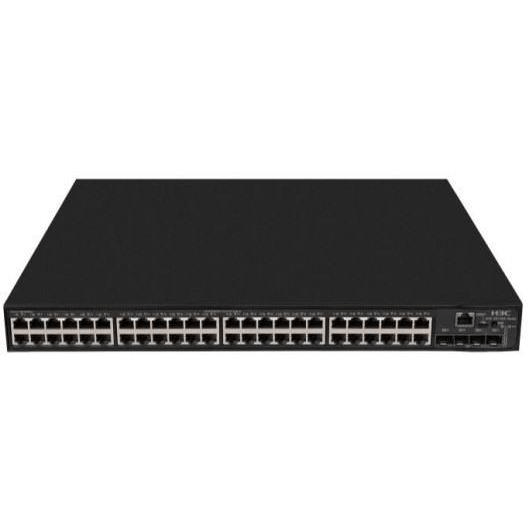 H3C S5130S-52S-PWR-EI 48-Port PoE Layer 2 Stackable Managed Gigabit Switch with 4 x 10G SFP+ Ports