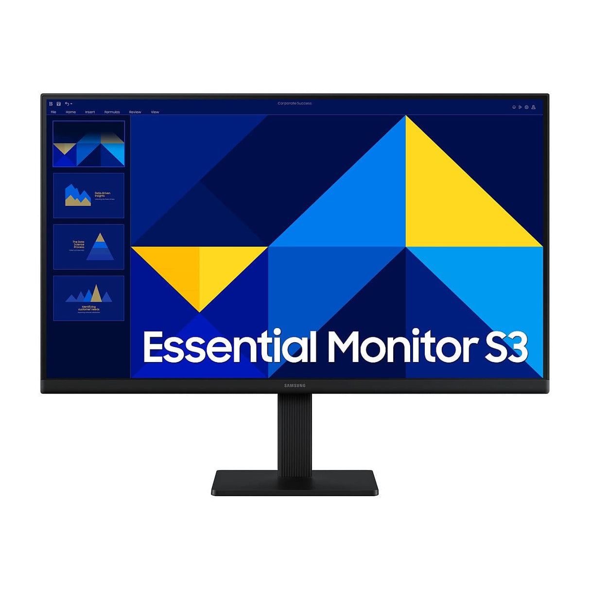 Samsung Essential S30GD 24-inch 1920 x 1080p FHD 16:9 100Hz 5ms LED IPS Monitor LS24D300GAUX