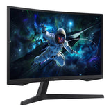 Samsung Odyssey G55C 27-inch 2560 x 1440p QHD 16:9 165Hz 1ms VA LED Monitor LS27CG552EAXXA